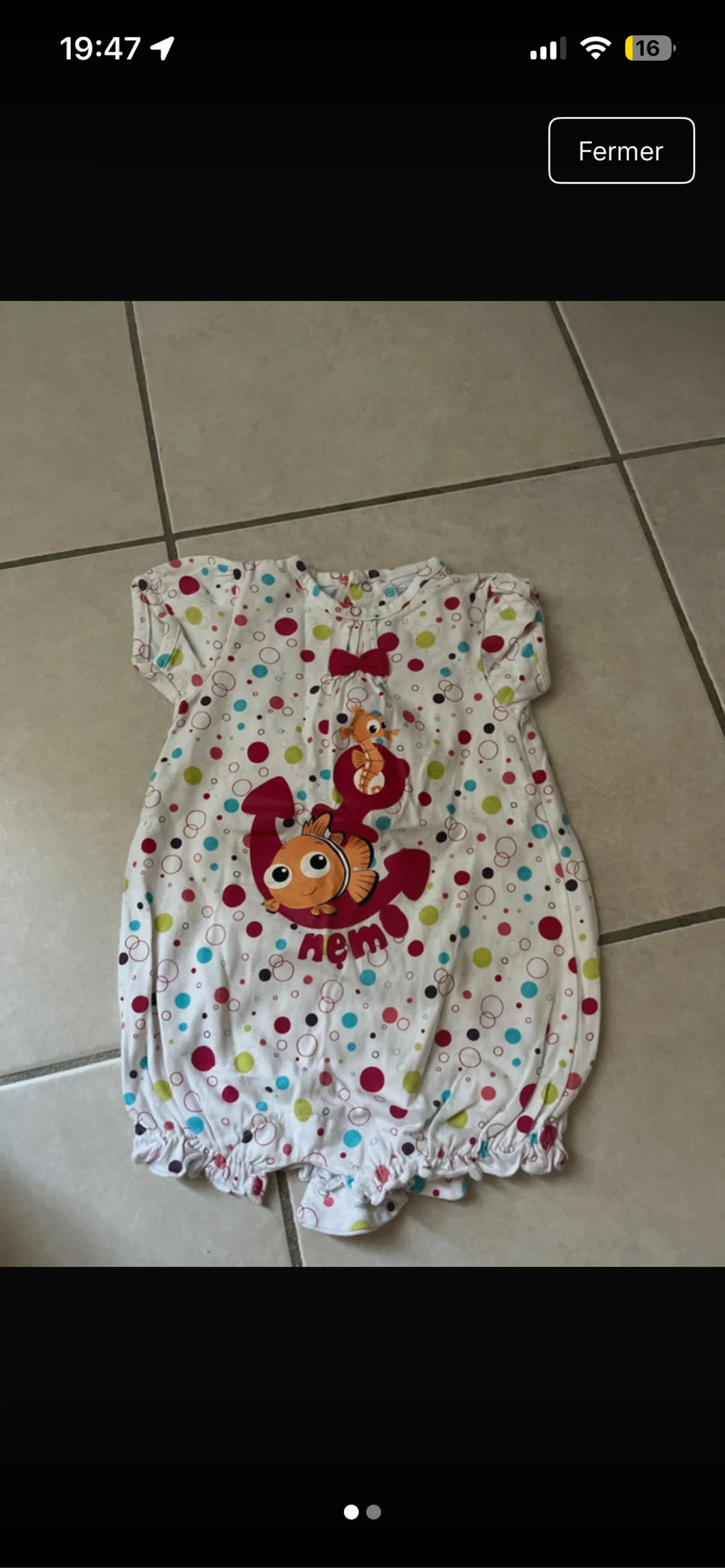 Lot de vêtements bébé fille  – photo 13
